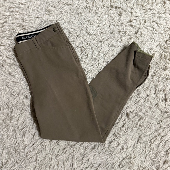 Women’s Size 32 Brown On Course Knee Patch Horseback Riding Breeches. Good Cond. - Picture 1 of 5